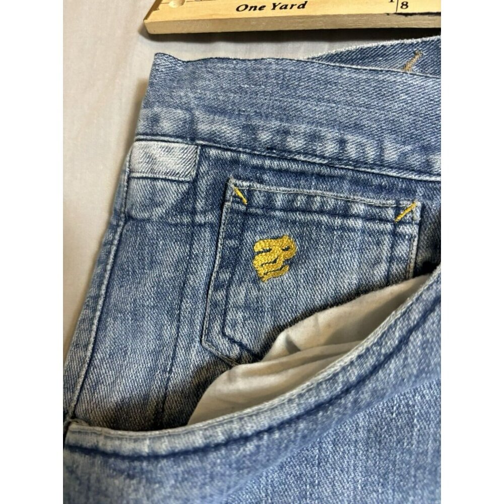 Vintage Rocawear Shorts Mens 40 Jean Blue Y2K Streetwear Wide Leg Baggy - Picture 5 of 8